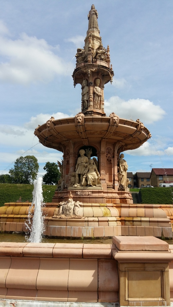 Fountain at Glasgow Green